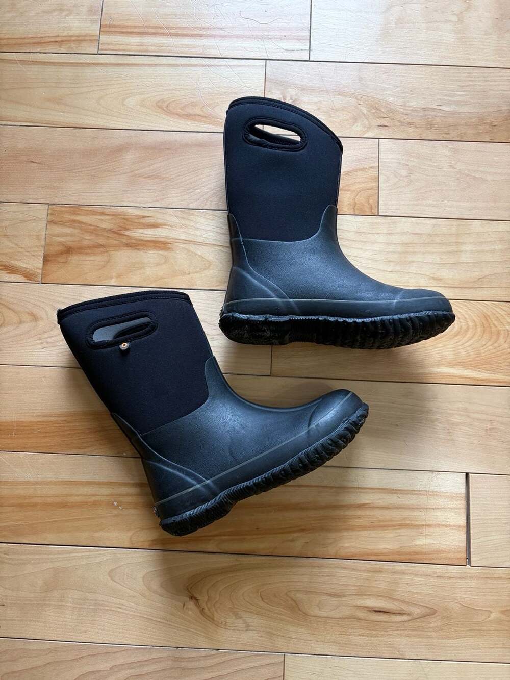 Bogs Classic Black Waterproof Insulated Winter Boots